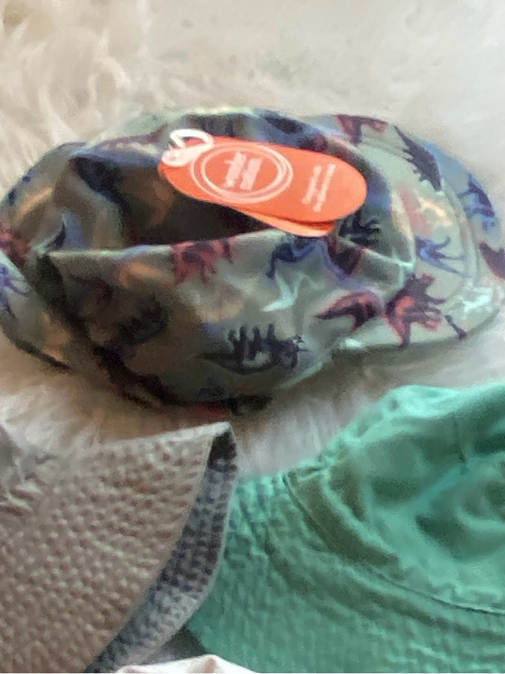 NWT wonder nation dinosaur sun hat